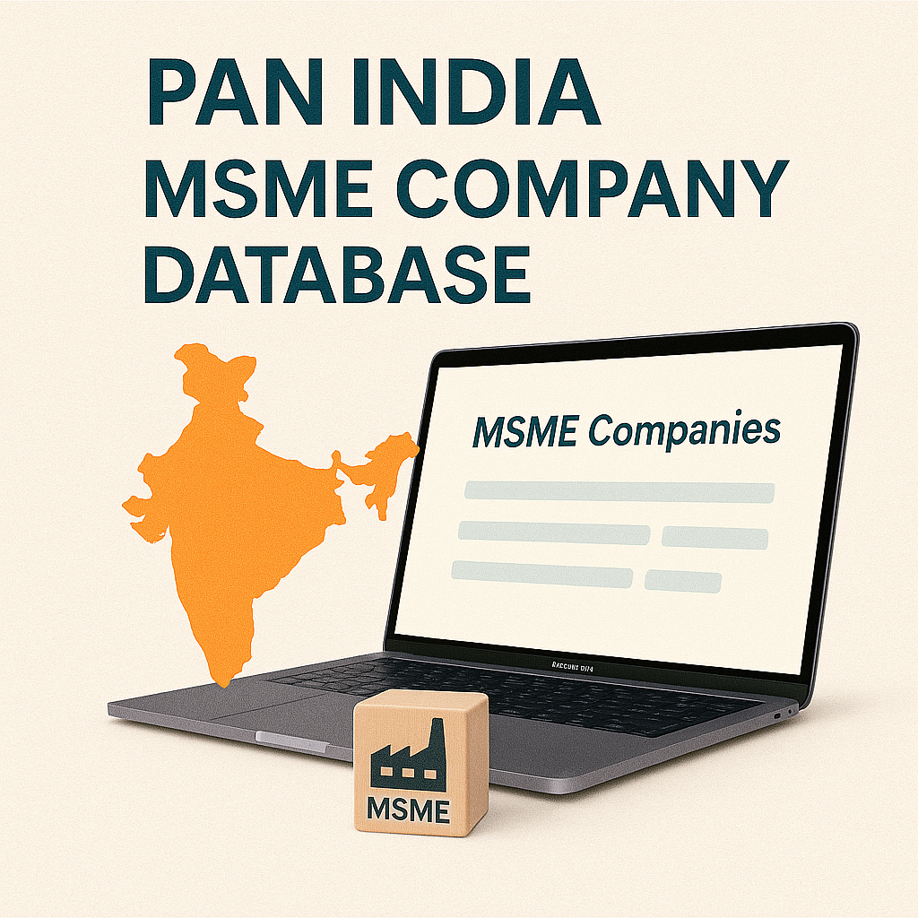 PAN India MSME Company Database